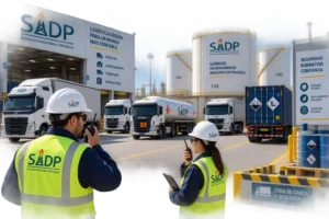 Logística y almacenamiento seguro de químicos de SIDP