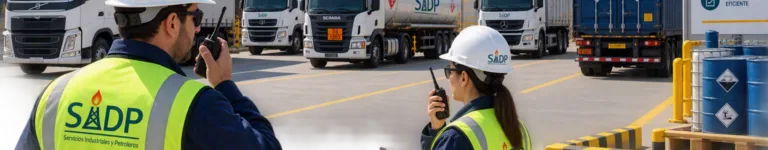 Logística y almacenamiento seguro de químicos de SIDP