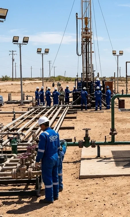 Servicios petroleros especializados de SIDP en operaciones de producción, intervención y mantenimiento de pozos petroleros terrestres