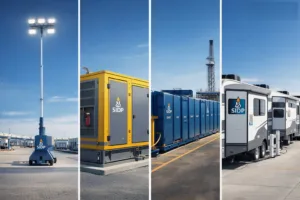 Servicios industriales SIDP: energía, frack tanks y alojamiento ejecutivo